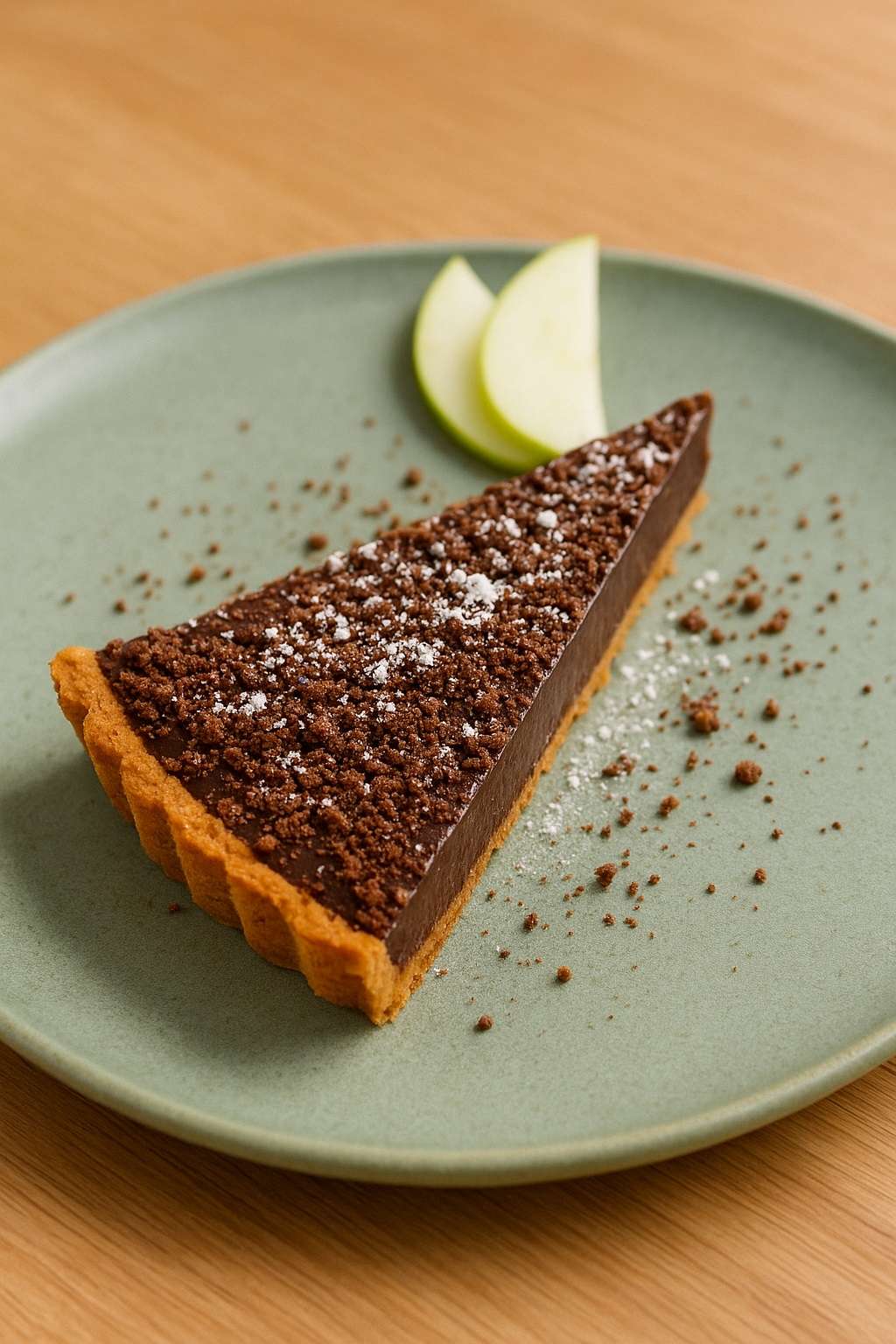 TARTE CRUMBLE CHOCOLAT NOIR