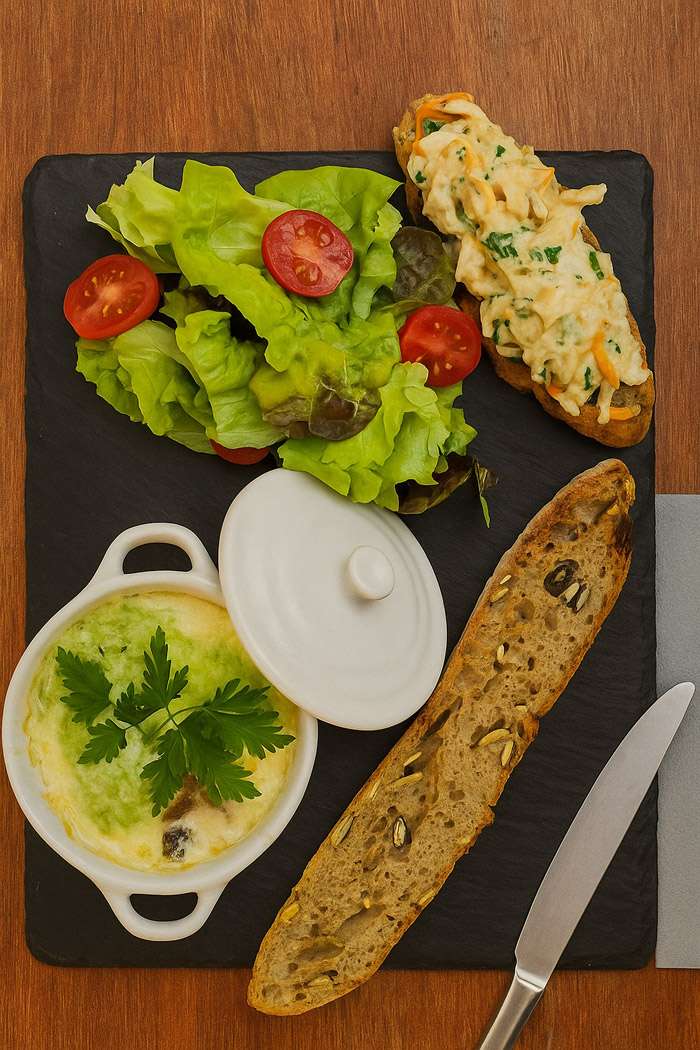 ŒUF COCOTTE PARMESAN