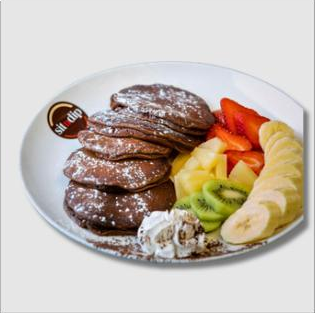Choco Pancakes Fruits
